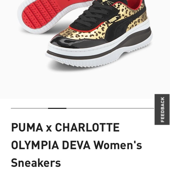puma x charlotte olympia deva women's sneakers